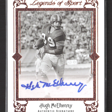 2012 Leaf Legends of Sport Hugh McElhenny #BA-HM1 Auto