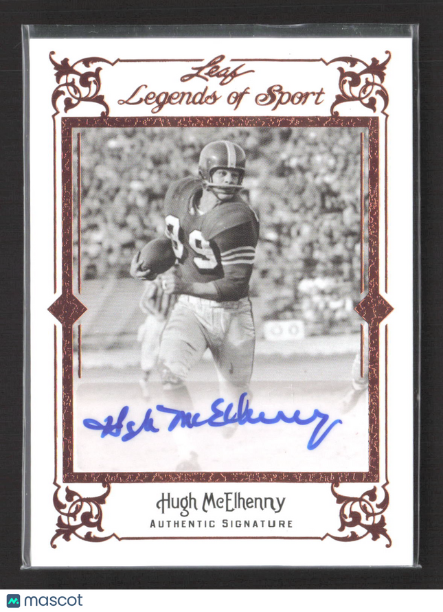 2012 Leaf Legends of Sport Hugh McElhenny #BA-HM1 Auto