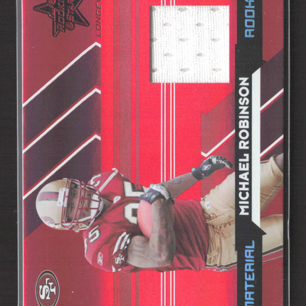 2006 Donruss Rookies & Stars Longevity Michael Robinson #264 Event-Worn Jersey