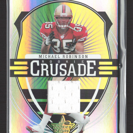 2006 Donruss Leaf Rookies & Stars Crusade Michael Robinson #RC-12 /175