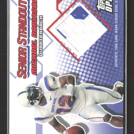 2006 Topps Draft Picks & Prospects Michael Robinson #SS-MR 2006 Game-Worn