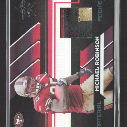2006 Donruss Playoff Rookies & Stars Michael Robinson #264 Patch /10