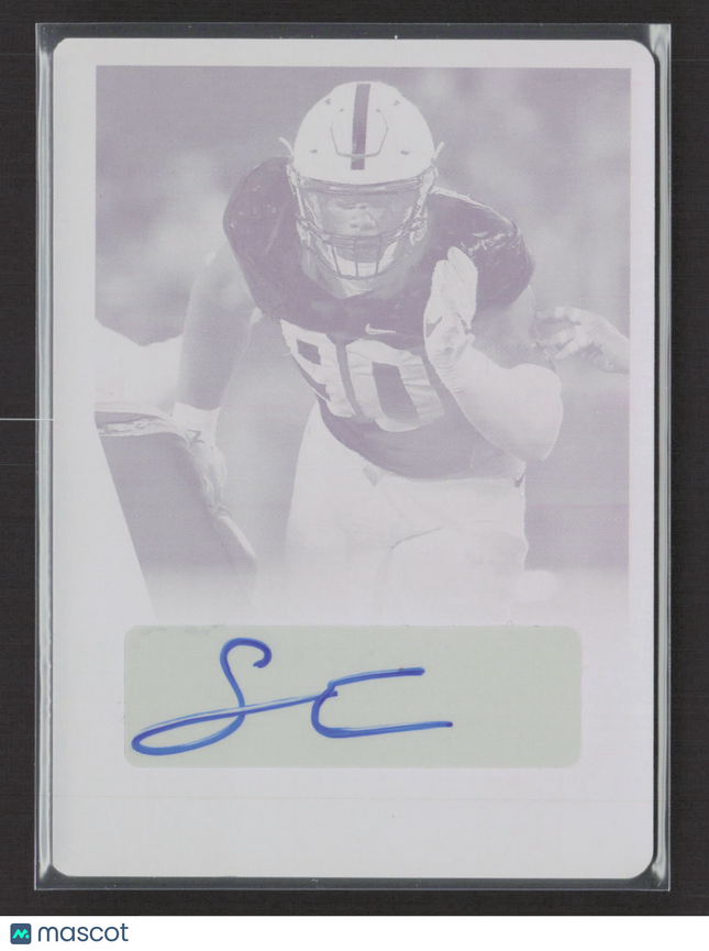2017 Leaf Football Solomon Thomas #UBA-ST1 Printing Plate 1/1 Auto