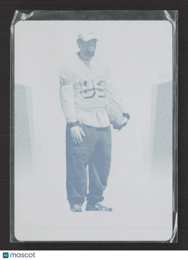 2008 Leaf Darrell Jackson #69 Cyan Printing Plate 1/1 Printing Plate