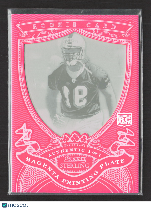 2007 Bowman Sterling Ray McDonald #39 Magenta Printing Plate RC 1/1
