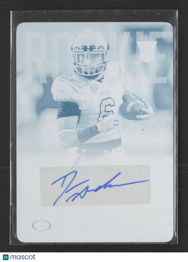 2015 Panini Prestige Dres Anderson #234 Cyan Printing Plate 1/1 Auto