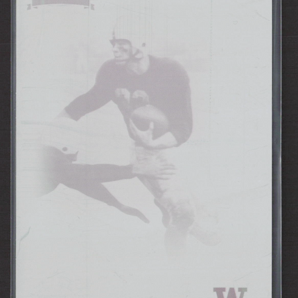 2008 Press Pass Legends Edition Hugh McElhenny #58 Magenta Printing Plate 1/1