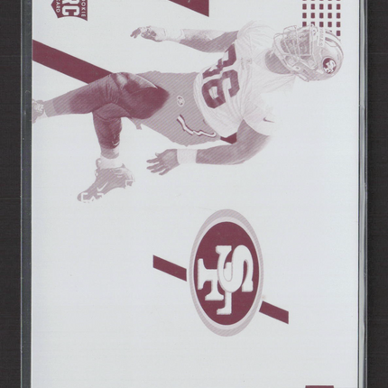 2018 Panini Plates & Patches Solomon Thomas #244 Magenta Printing Plate 1/1 RC