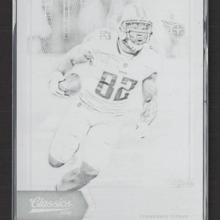 2017 Panini Plates & Patches Delanie Walker #95 Black Printing 1/1