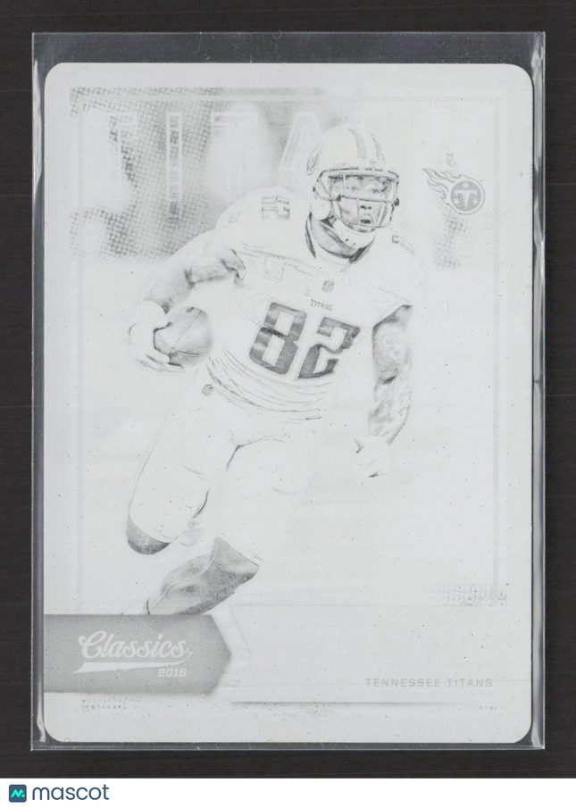 2017 Panini Plates & Patches Delanie Walker #95 Black Printing 1/1