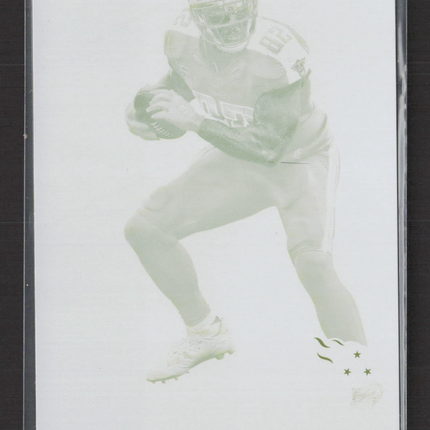 2016 Panini Prime Signatures Delanie Walker #118 Yellow Printing Plate 1/1