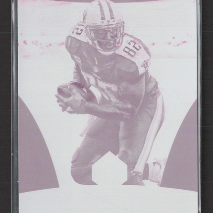 2016 Panini Limited Football Delanie Walker #81 Magenta Printing Plate 1/1