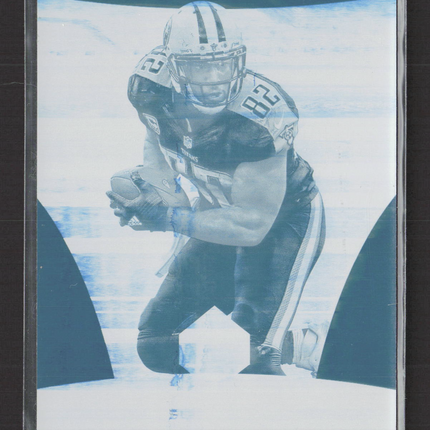 2016 Panini Limited Football Delanie Walker #81 Cyan Printing Plate 1/1
