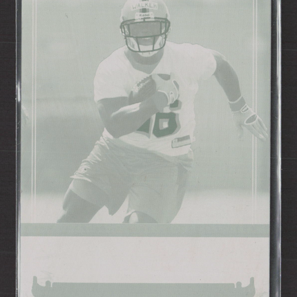 2007 Donruss Classics Football Delanie Walker #178 Magenta Printing Plate 1/1