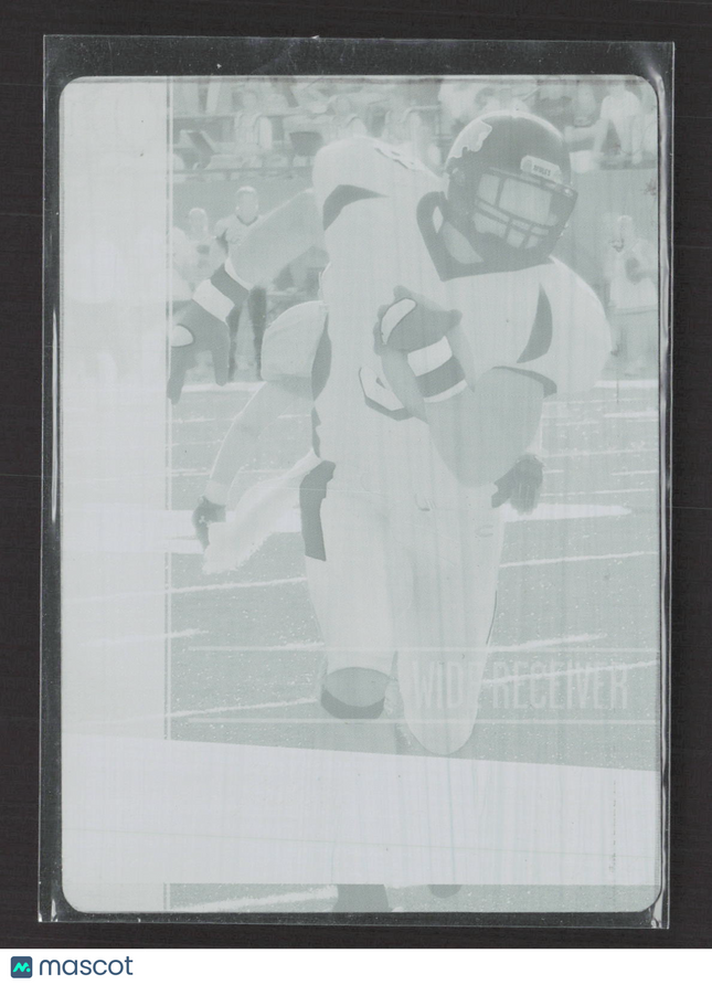 2007 Donruss Playoff Prestige Delanie Walker #180 Cyan Printing Plate 1/1