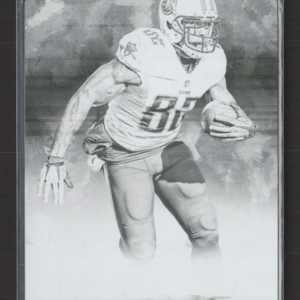 2015 Panini Crown Royale Delanie Walker #12 Black 1/1 Printing Plate