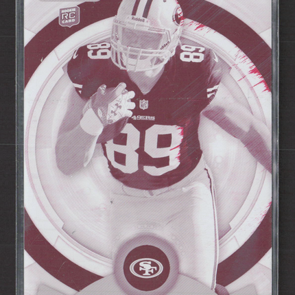 2013 Topps Strata Vance McDonald #13 Magenta Printing Plate RC 1/1