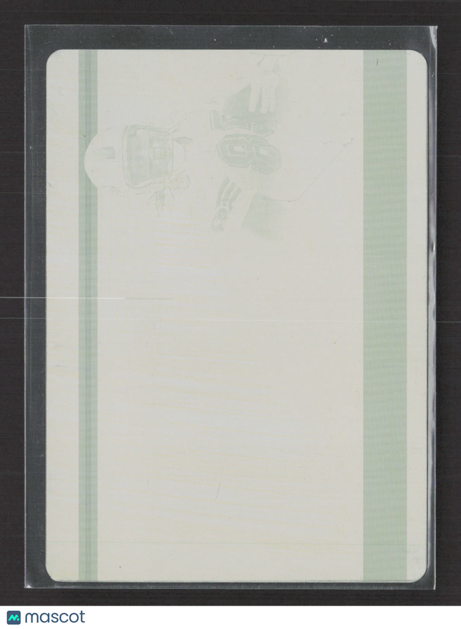 2007 Playoff National Treasures Vernon Davis #137 Yellow Printing Plate 1/1