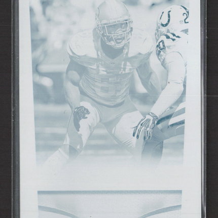 2014 Panini Score Football Anquan Boldin #291 Cyan Printing Plate 1/1
