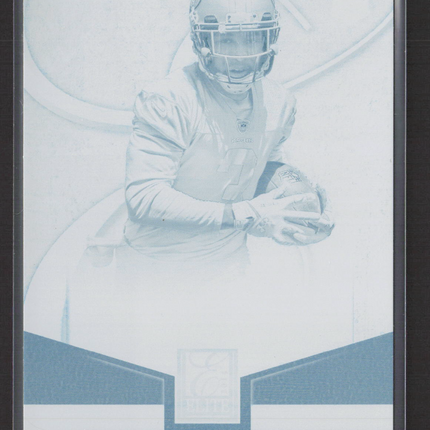 2014 Panini Elite Football Bruce Ellington #114 Cyan Printing Plate 1/1