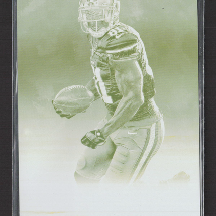 2015 Panini Crown Royale Anquan Boldin #1 Yellow Printing Plate 1/1