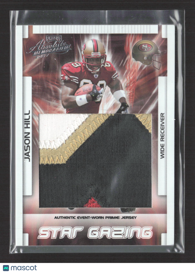 2007 Playoff Absolute Memorabilia Star Gazing Jason Hill #SG-17 Prime Jersey /25
