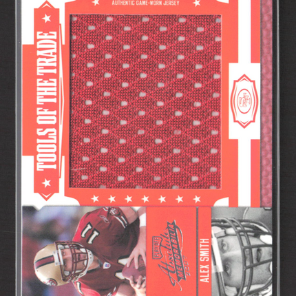 2007 Donruss Absolute Memorabilia Tools of the Trade Alex Smith #TOT-4 19/50