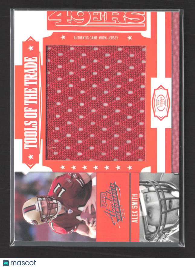 2007 Donruss Absolute Memorabilia Tools of the Trade Alex Smith #TOT-4 19/50