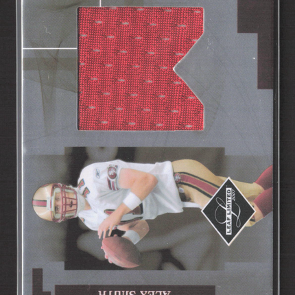 2007 Leaf Limited Alex Smith #J-6 02/50 Authentic Game-Worn Jersey /50