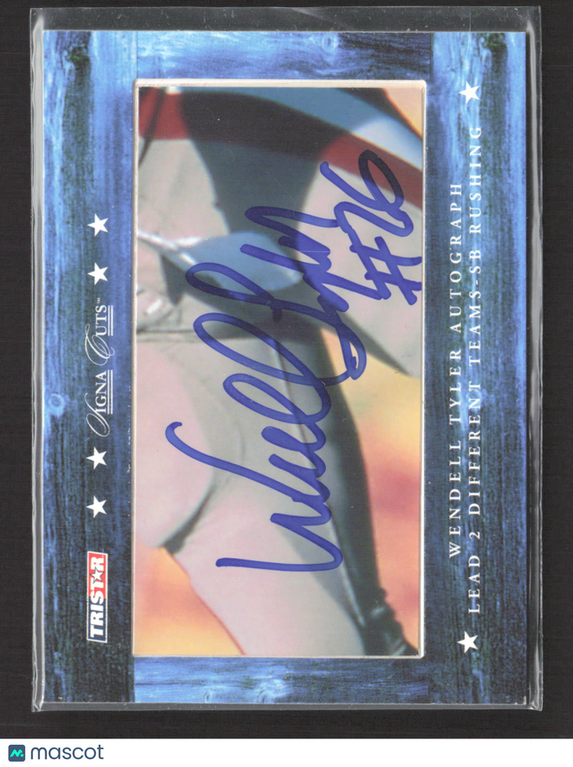 2007 TRISTAR Signa Cuts Wendell Tyler #39 39/90 Auto