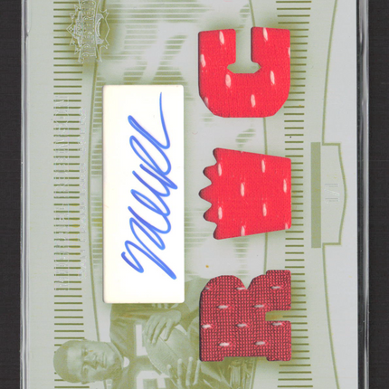 2006 Triple Threads Michael Robinson #121 Yellow Printing Plate Patch 1/1  Auto
