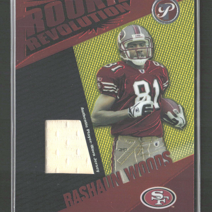 2004 Topps Pristine Rookie Revolution Rashaun Woods #RR-RWO  Jersey