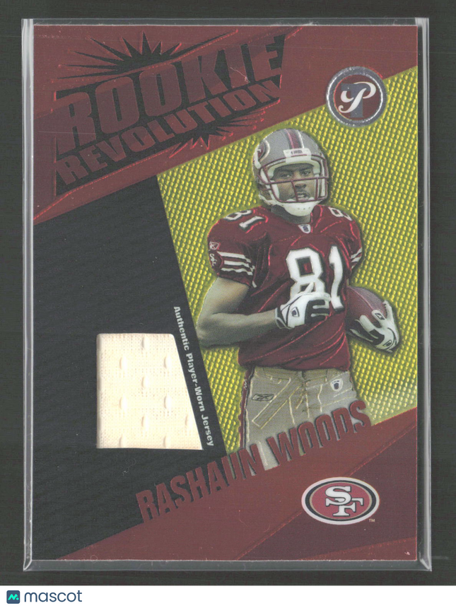 2004 Topps Pristine Rookie Revolution Rashaun Woods #RR-RWO  Jersey