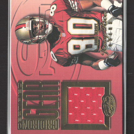 1999 Leaf Certified Gridiron Gear Jerry Rice #JR80-H 067/300 Game-Used Jersey