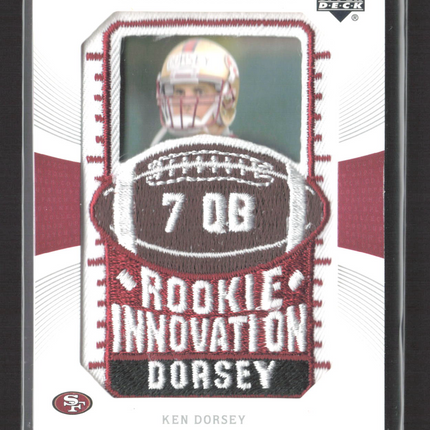 2003 Upper Deck UD Patch Collection Ken Dorsey #127 Souvenir Patch