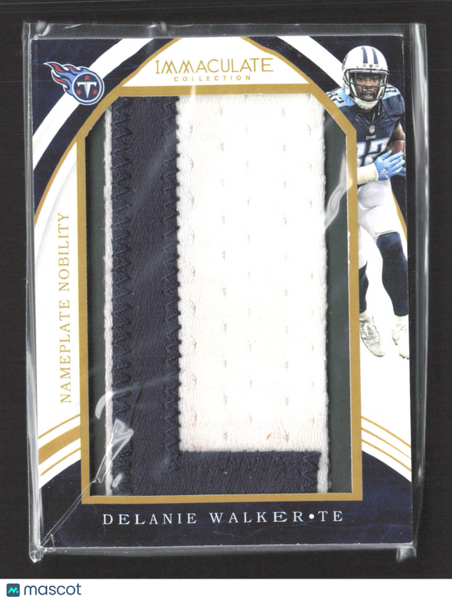 2016 Panini Immaculate Nameplate Nobility Delanie Walker Game-worn Patch /6