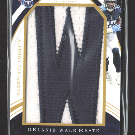 2016 Panini Immaculate Nameplate Nobility Delanie Walker Game-Worn Patch /6