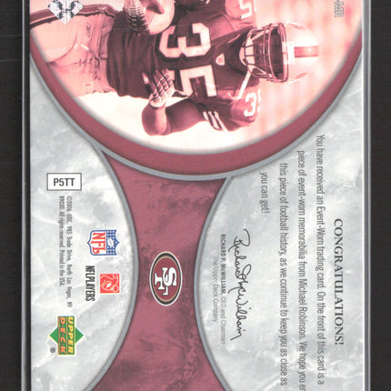 2006 Upper Deck Ultimate Rookie Jersey Michael Robinson #UR-MR Jersey /99