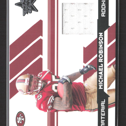 2006 Leaf Rookies & Stars Michael Robinson #264 Material Jersey /799