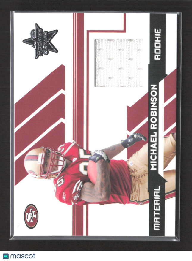 2006 Leaf Rookies & Stars Michael Robinson #264 Material Jersey /799