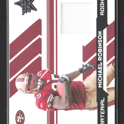 2006 Donruss Rookies & Stars Michael Robinson #264 Material Jersey /799