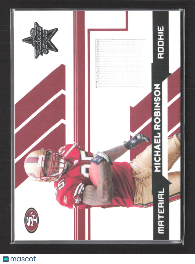 2006 Donruss Rookies & Stars Michael Robinson #264 Material Jersey /799