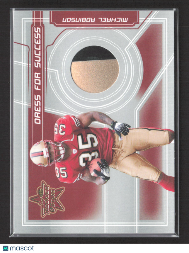 2006 Leaf Rookies & Stars Dress for Success Michael Robinson #DS-7 Helmet /110