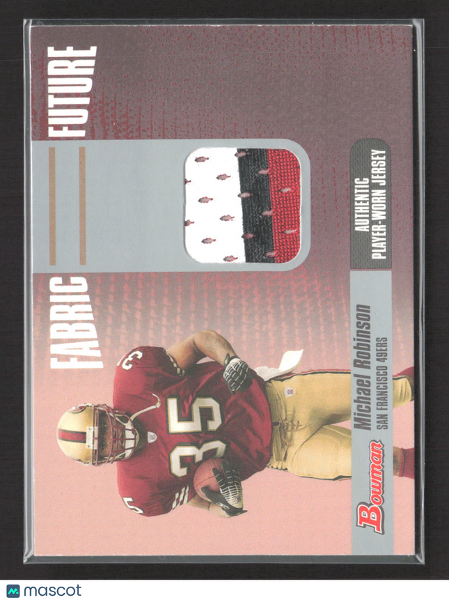 2006 Bowman Fabric of the Future Michael Robinson #FF-MR Patch