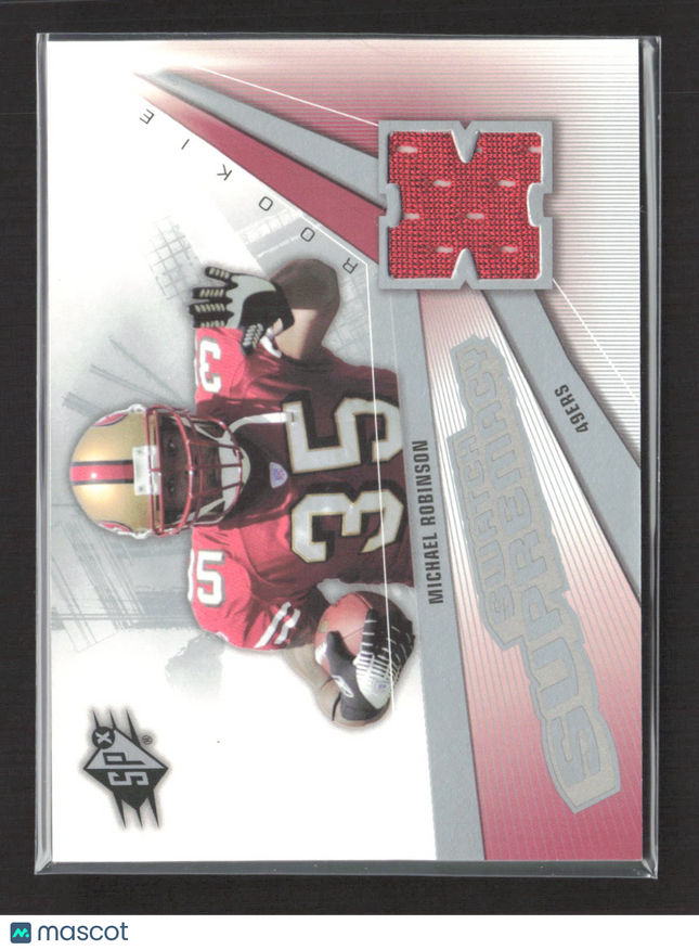 2006 Upper Deck SPx Swatch Supremacy Michael Robinson #SW-MR Jersey