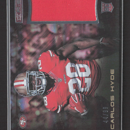 2014 Panini Rookies and Stars Carlos Hyde #10 44/99 RC Jersey