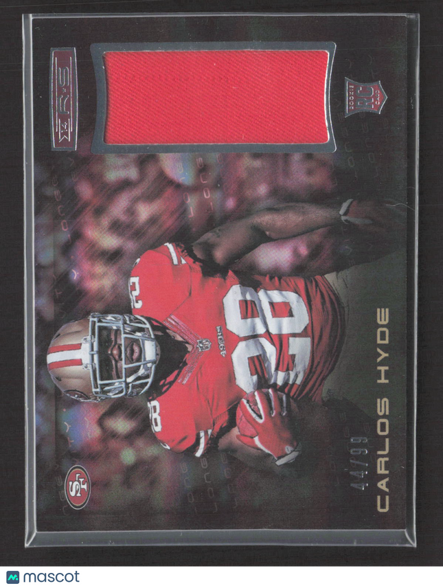 2014 Panini Rookies and Stars Carlos Hyde #10 44/99 RC Jersey