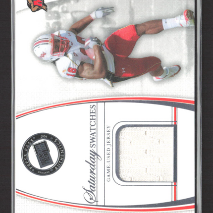 2006 Press Pass Legends Saturday Swatches Vernon Davis #LJC/VD Game-Used Jersey