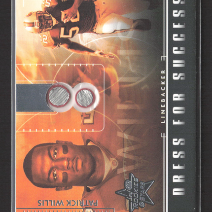 2007 Rookies & Stars Dress for Success Patrick Willis #DS-29 Facemask /300