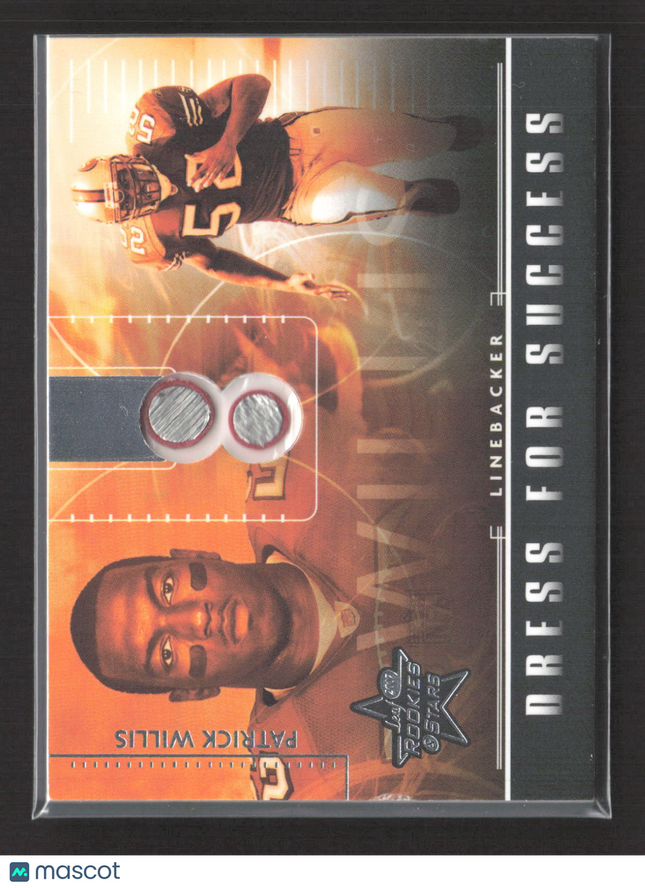 2007 Rookies & Stars Dress for Success Patrick Willis #DS-29 Facemask /300